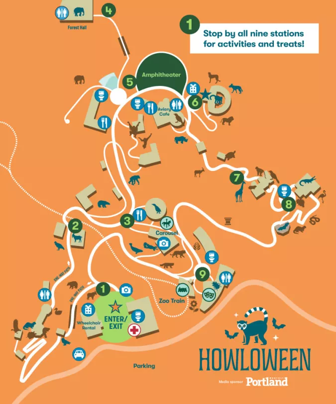 map of Howloween