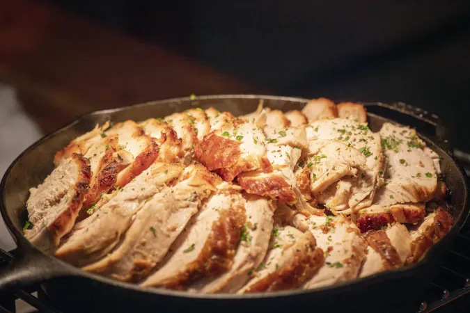 Roasted chicken