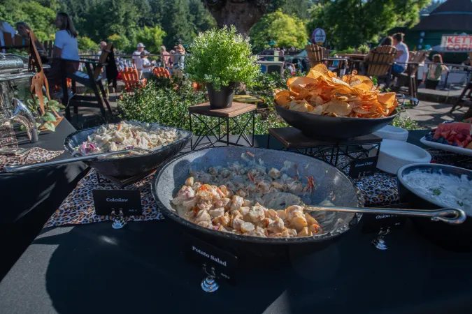 Picnic buffet 